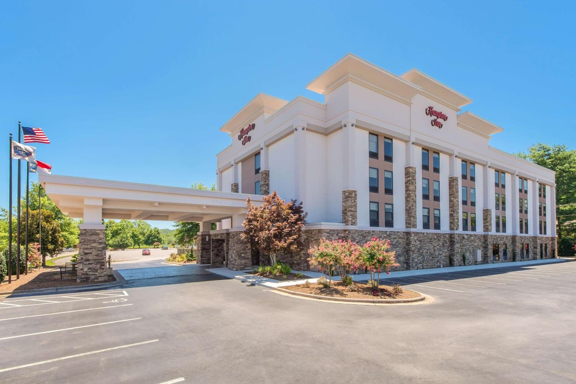 Hampton Inn Wilkesboro featured exterior or lobby in Wilkesboro, NC — similar hotel