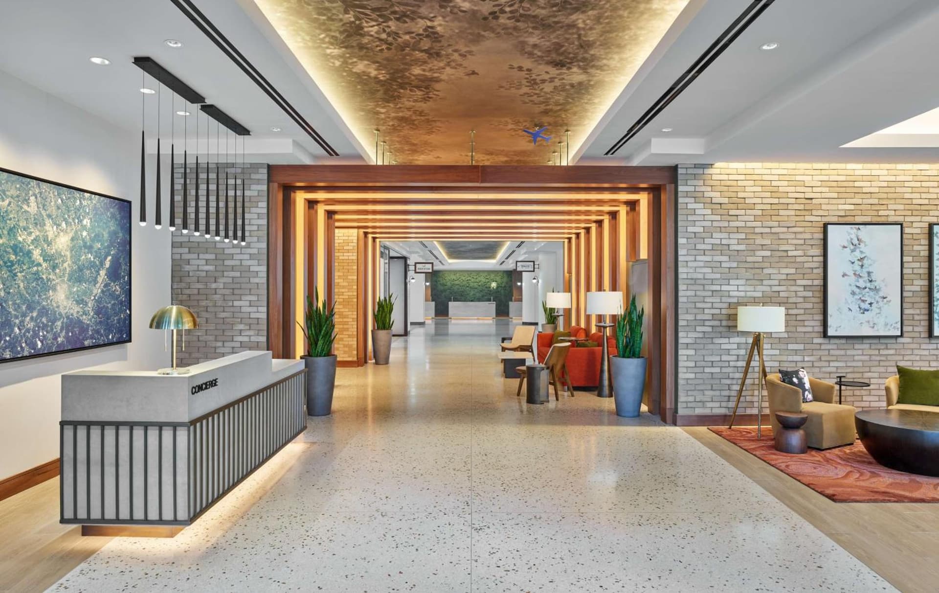Hilton Atlanta Airport property views in Atlanta, GA — gallery photo 3