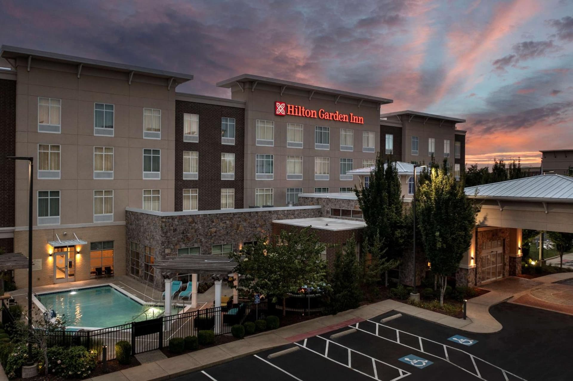Hilton Garden Inn Murfreesboro property views in Murfreesboro, TN — gallery photo 3