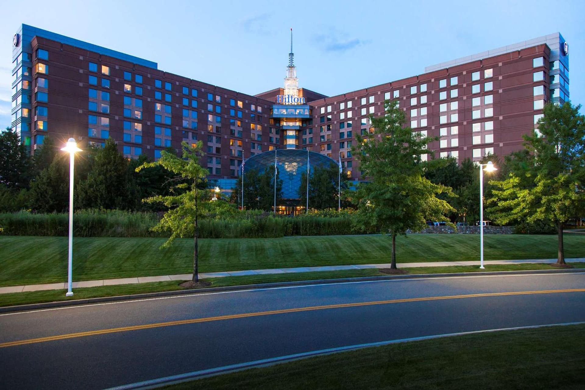 Hilton Boston Logan Airport exterior or lobby in Boston, MA — main listing photo