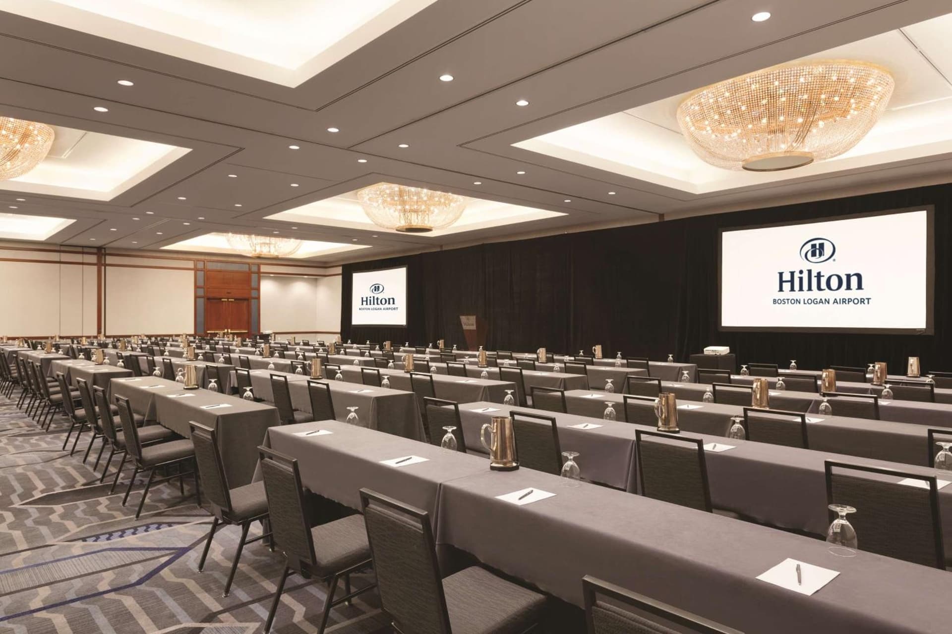 Hilton Boston Logan Airport interior in Boston, MA — gallery photo 2