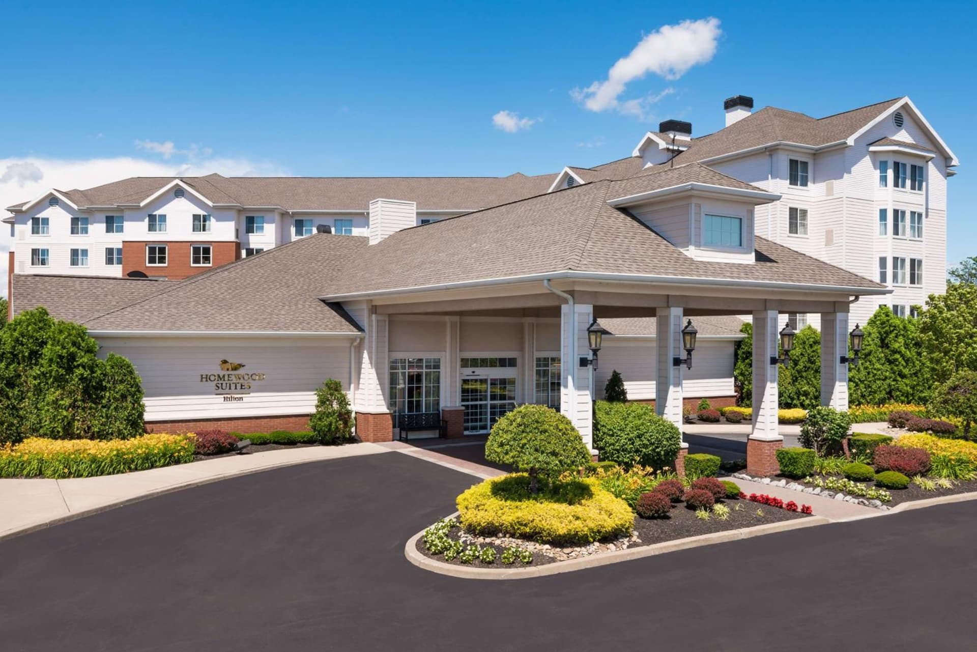 Homewood Suites by Hilton Buffalo-Amherst featured exterior or lobby in Amherst, NY — similar hotel