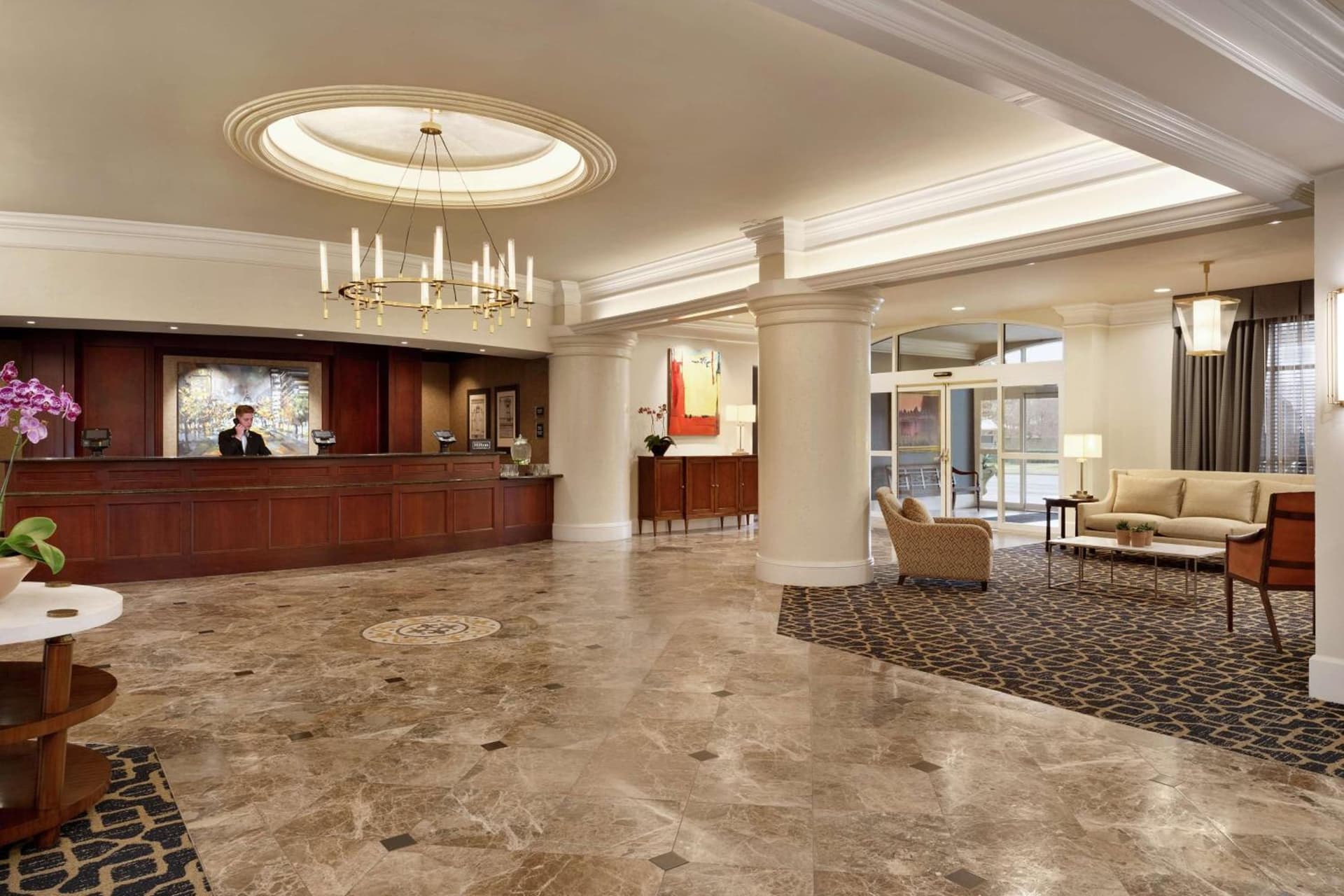 Hilton Columbia Center property views in Columbia, SC — gallery photo 3
