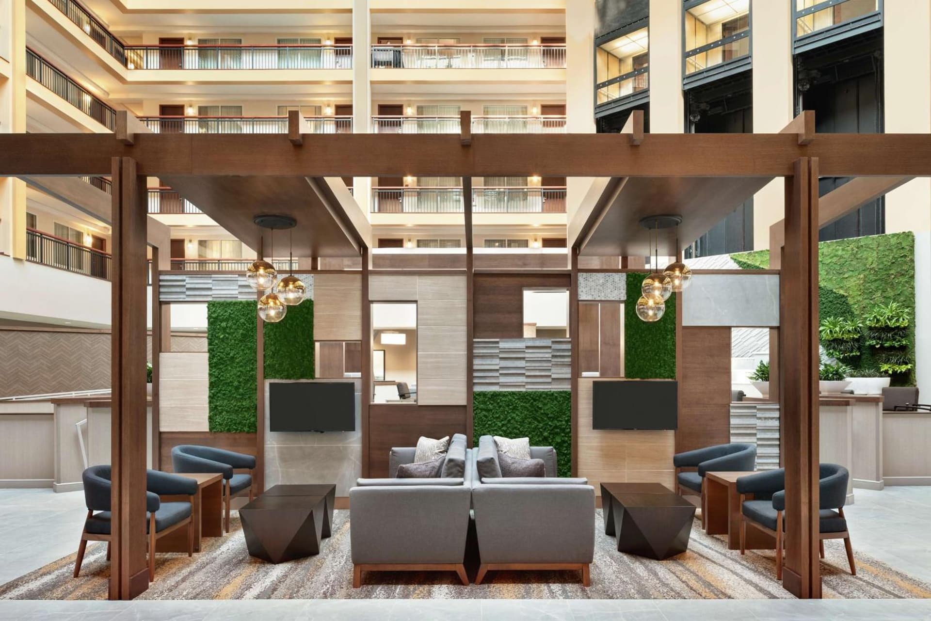 Embassy Suites by Hilton Cleveland Rockside property views in Independence, OH — gallery photo 3