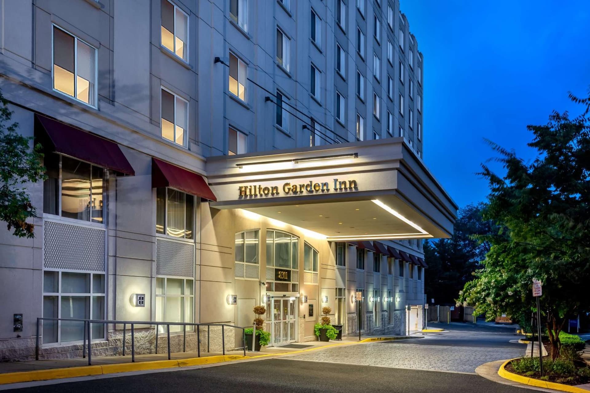 Hilton Garden Inn Tysons Corner featured exterior or lobby in Tysons Corner, VA — similar hotel
