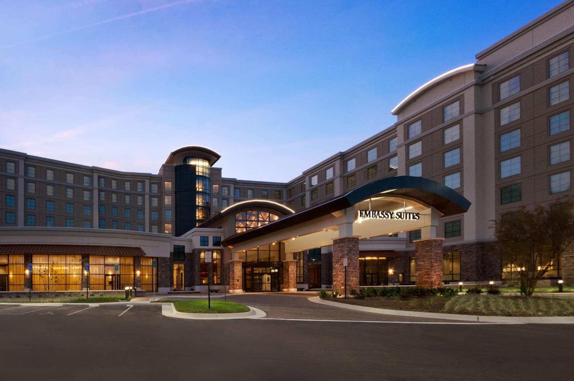 Embassy Suites Springfield interior in Springfield, VA — gallery photo 2