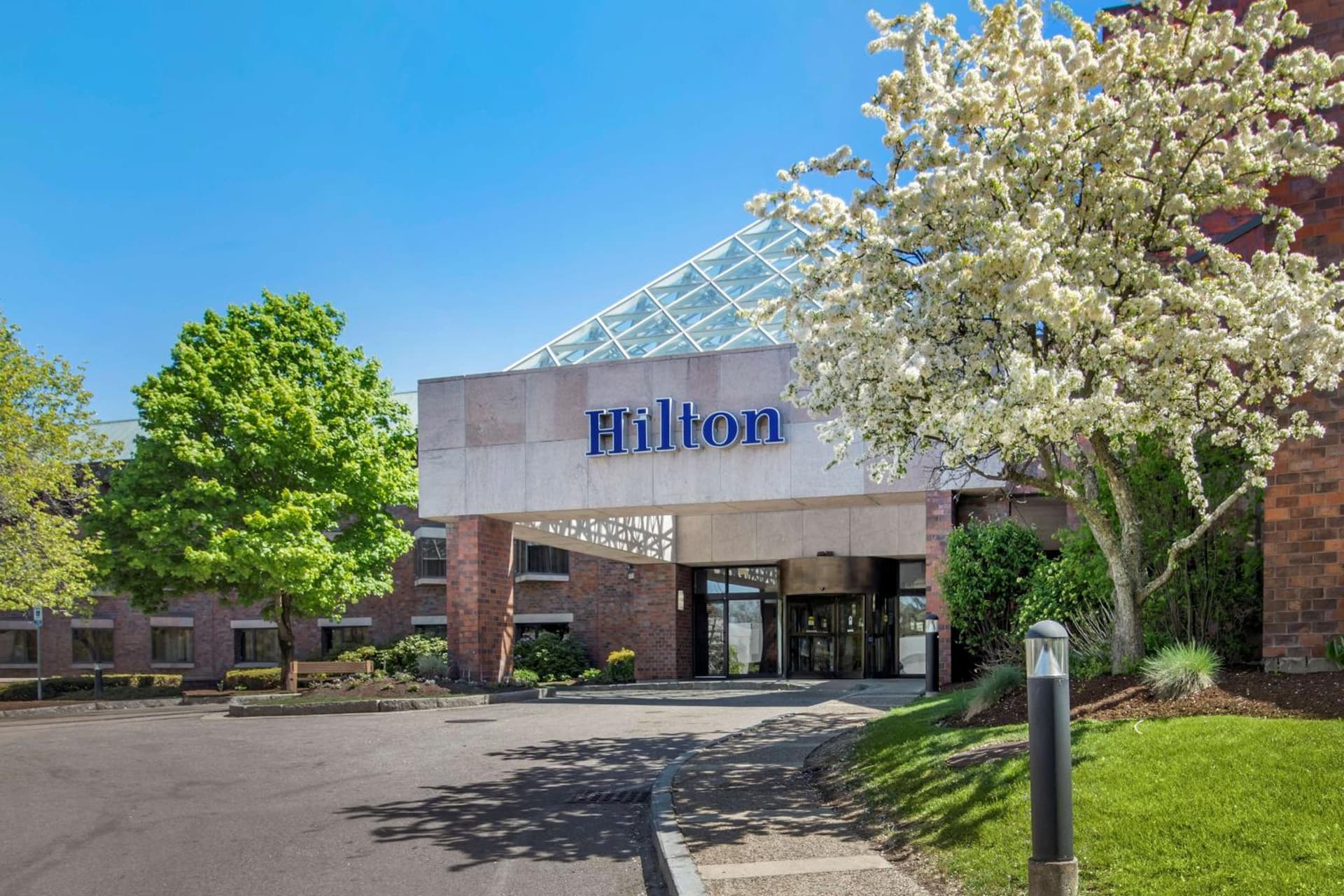 Hilton Boston Dedham exterior or lobby in Dedham — main listing photo