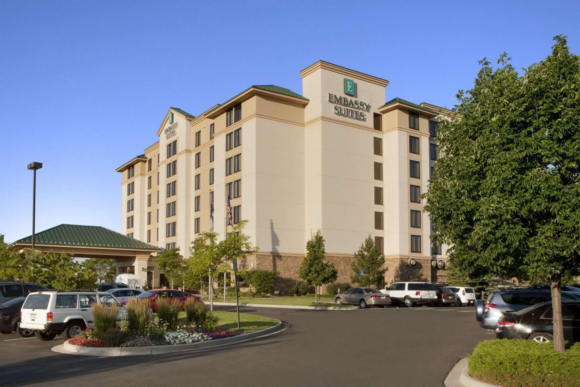Embassy Suites by Hilton Denver International Airport featured exterior or lobby in Denver, CO — similar hotel