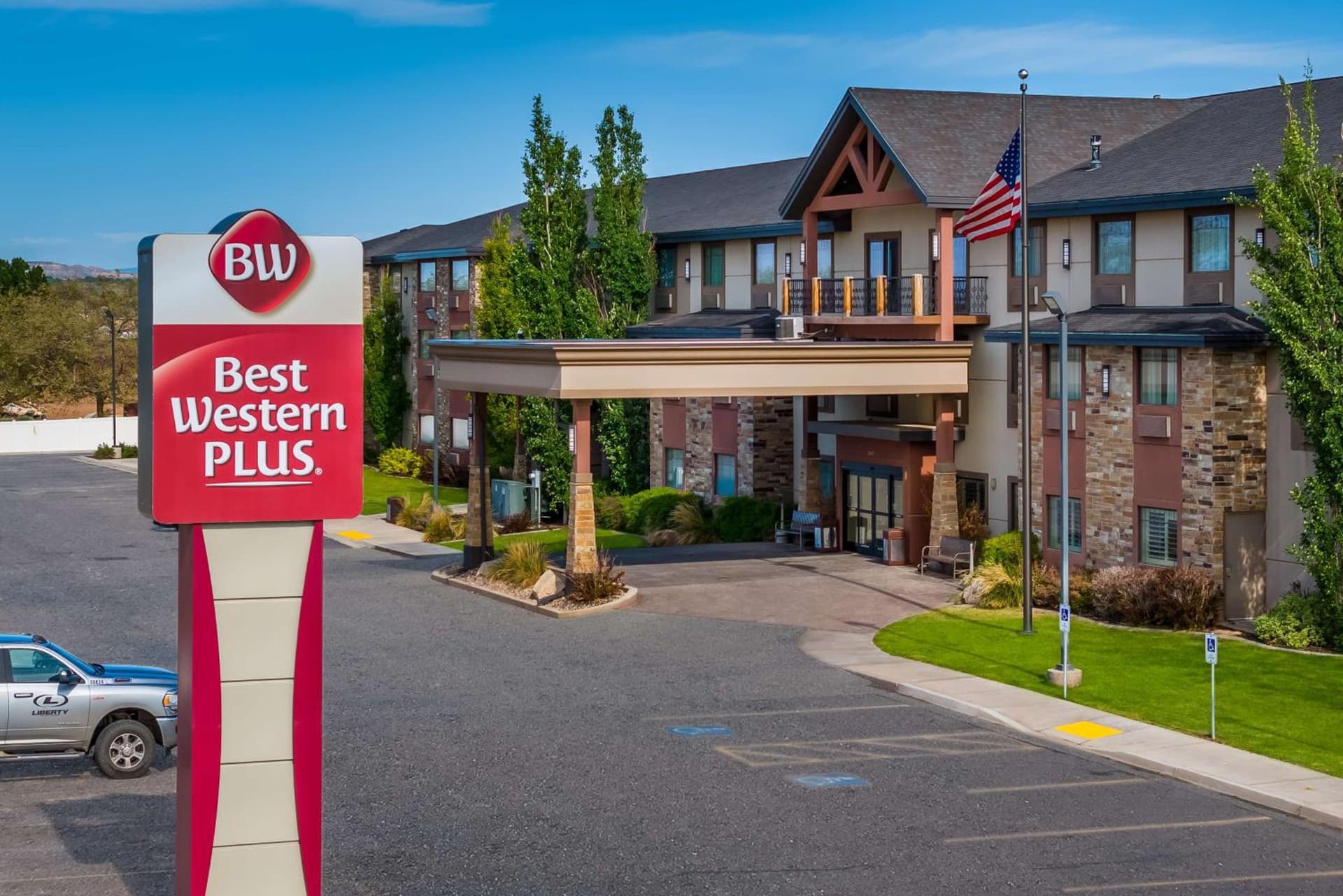 Best Western Plus Landmark Hotel featured exterior or lobby in Ballard, UT — similar hotel