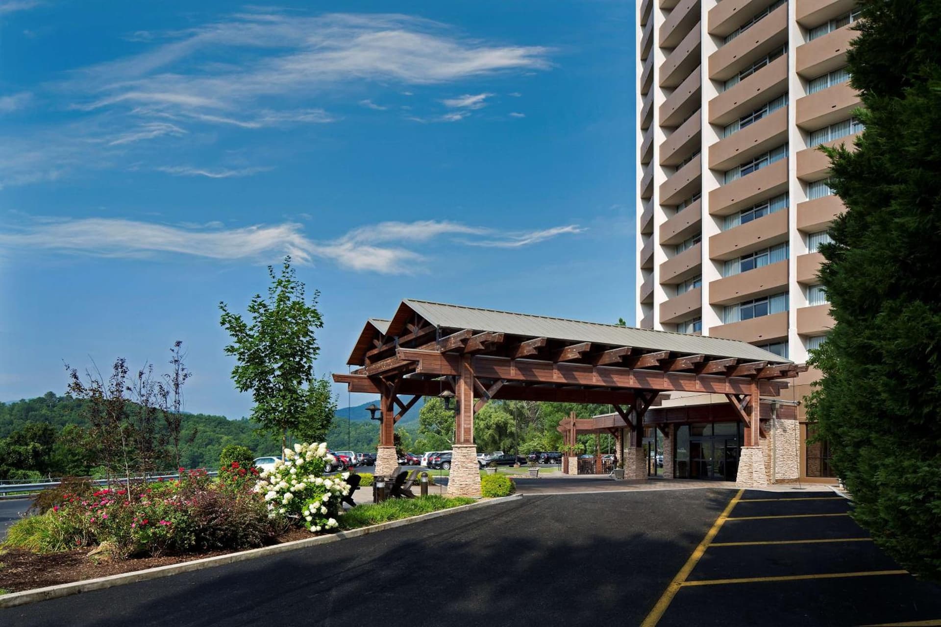 The Park Vista - A DoubleTree by Hilton Hotel - Gatlinburg featured exterior or lobby in Gatlinburg, TN — similar hotel