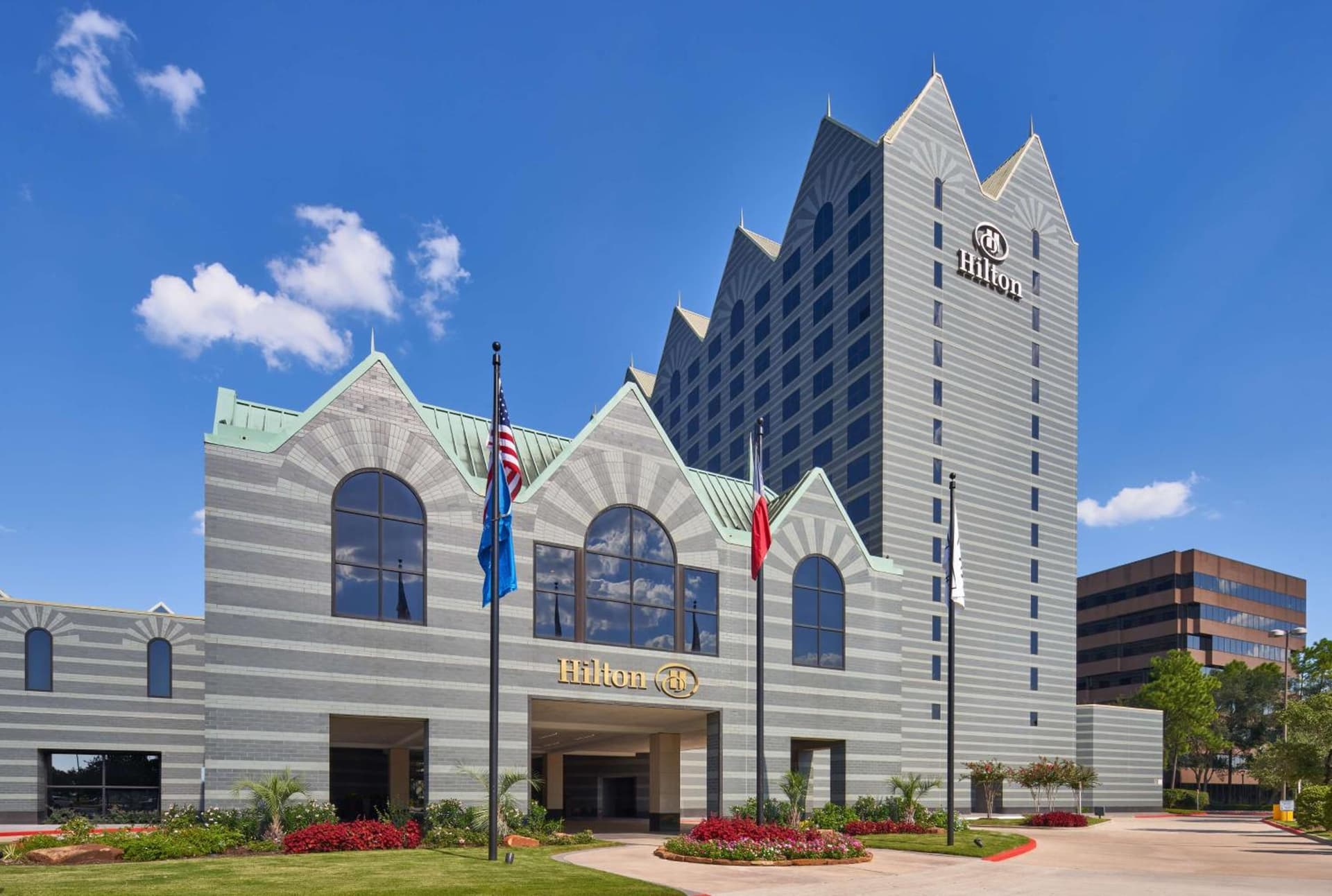 Hilton Houston North exterior or lobby in Houston, TX — main listing photo