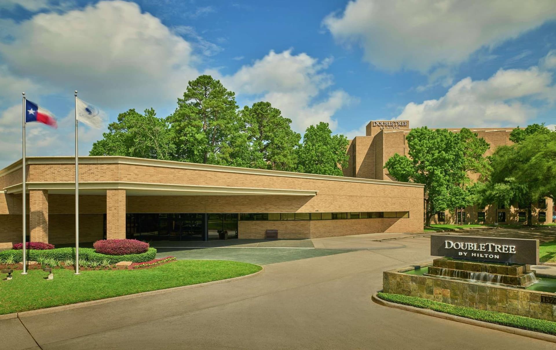 DoubleTree by Hilton Houston Intercontinental Airport exterior or lobby in Houston, TX — main listing photo