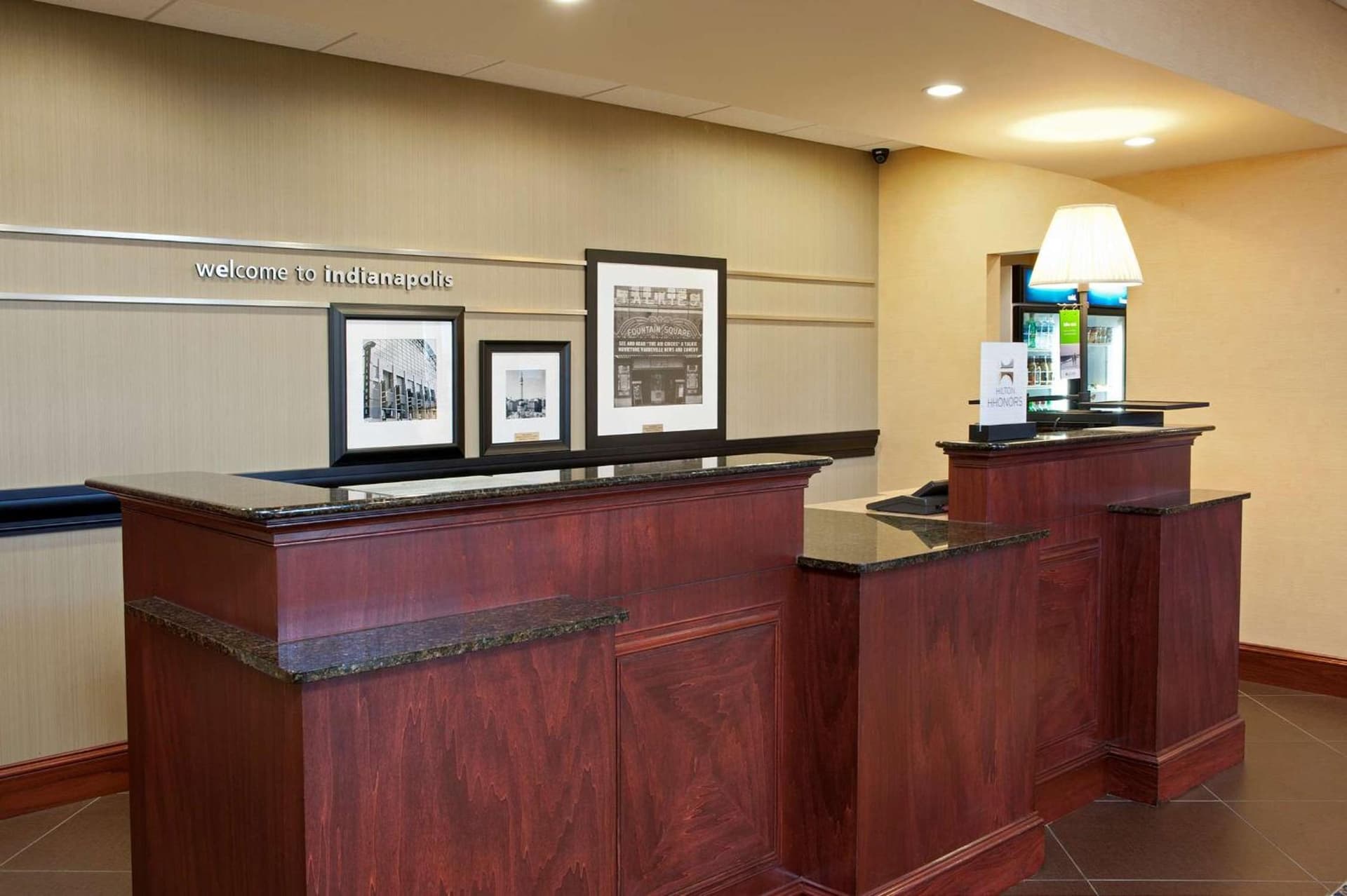 Hampton Inn & Suites Indianapolis-Airport interior in Indianapolis, IN — gallery photo 2