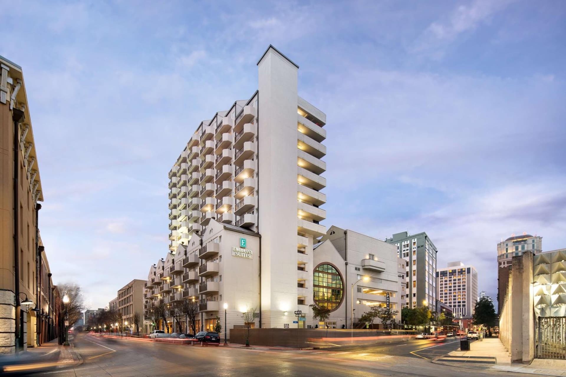 Embassy Suites by Hilton New Orleans Convention Center featured exterior or lobby in New Orleans, LA — similar hotel