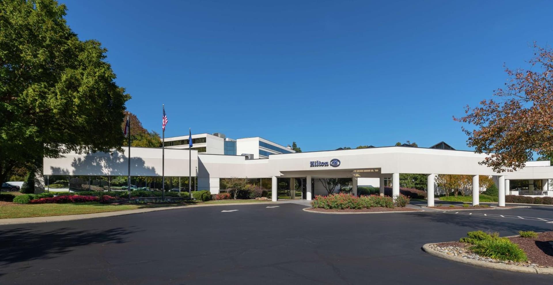Hilton Durham near Duke University property views in Durham, NC — gallery photo 3