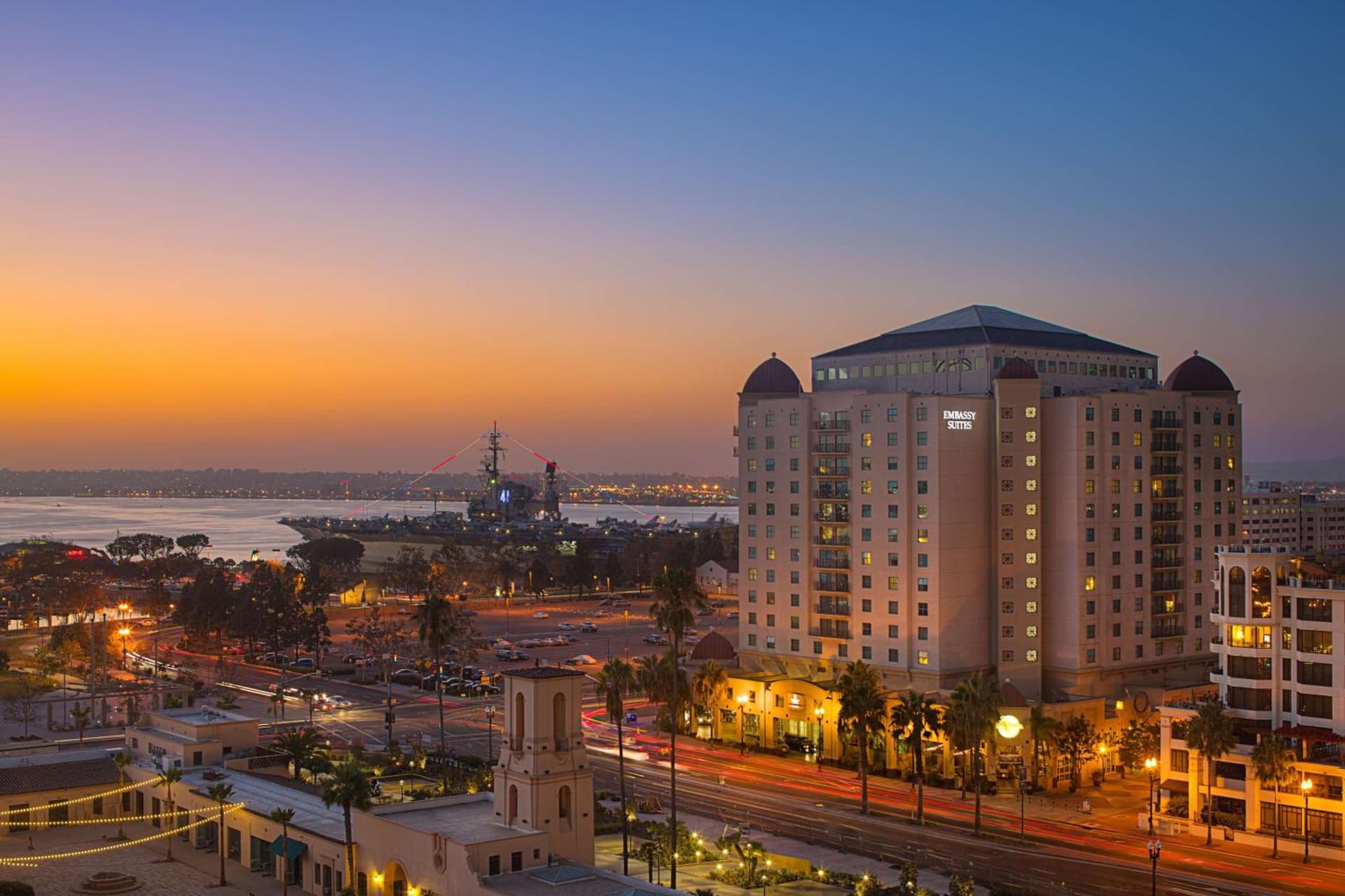 Embassy Suites by Hilton San Diego Bay Downtown property views in San Diego, CA — gallery photo 3