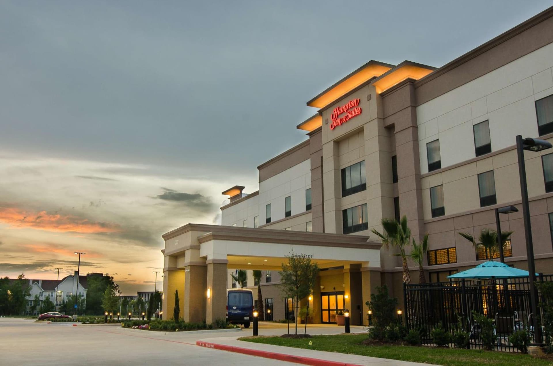 Hampton Inn & Suites Houston North IAH, TX property views in Houston, TX — gallery photo 3