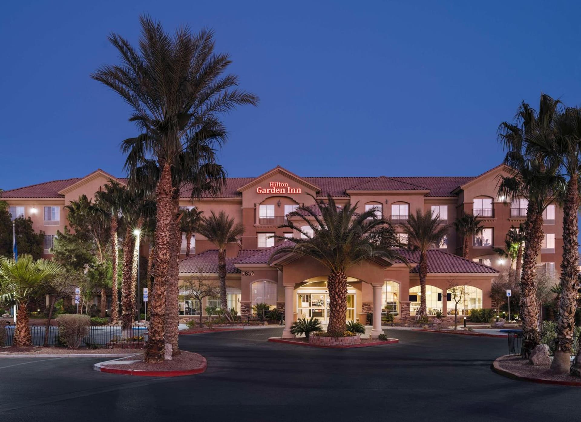 Hilton Garden Inn Las Vegas Strip South property views in Las Vegas, NV — gallery photo 3