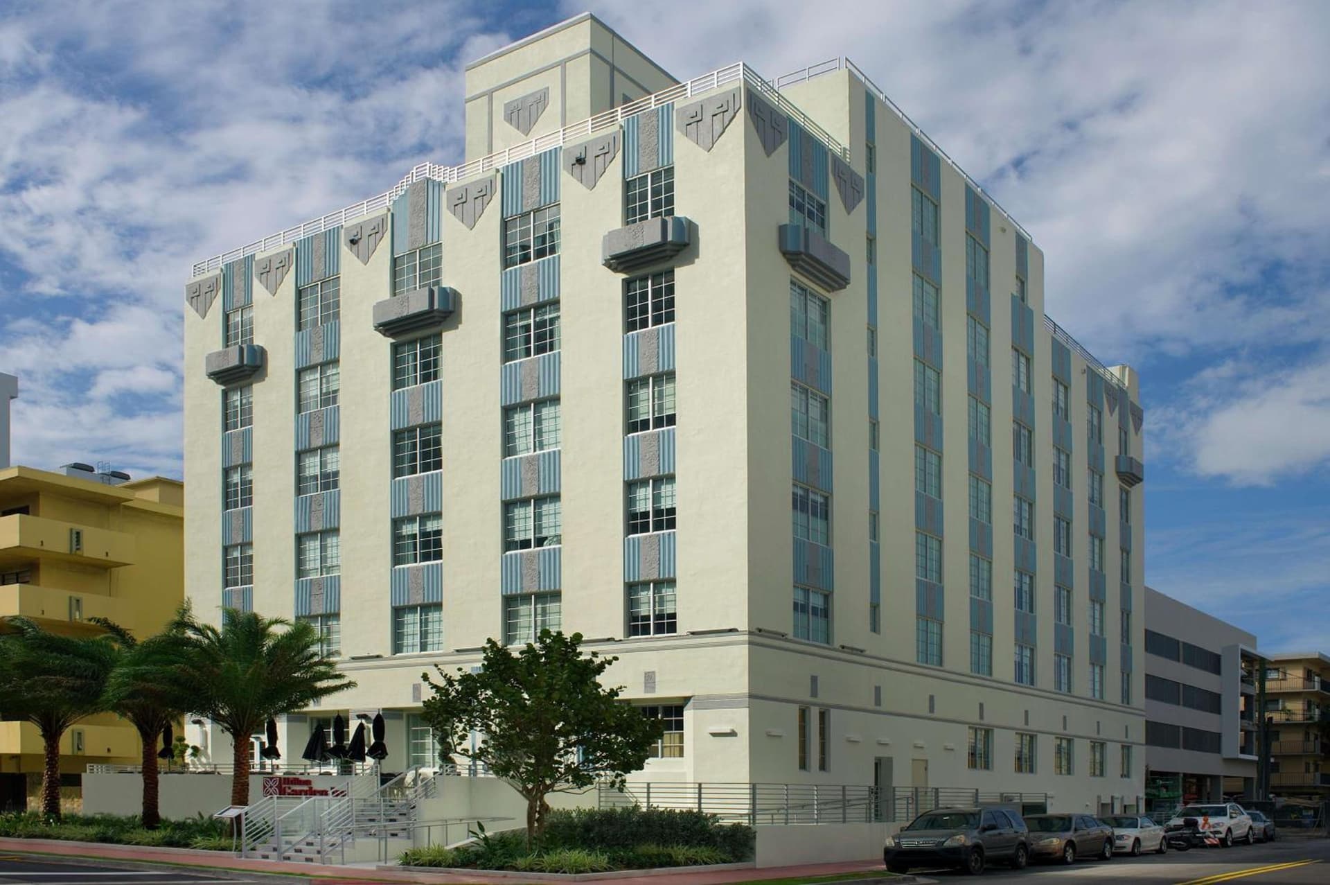 Hilton Garden Inn Miami South Beach exterior or lobby in Miami Beach, FL — main listing photo