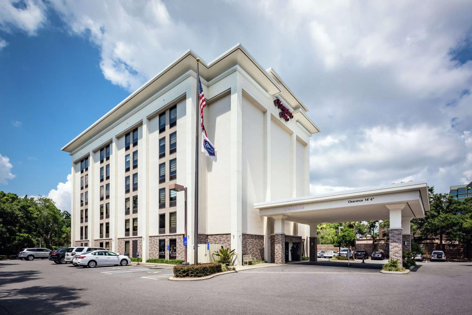 Hampton Inn Tampa International Airport/Westshore featured exterior or lobby in Tampa, FL — similar hotel