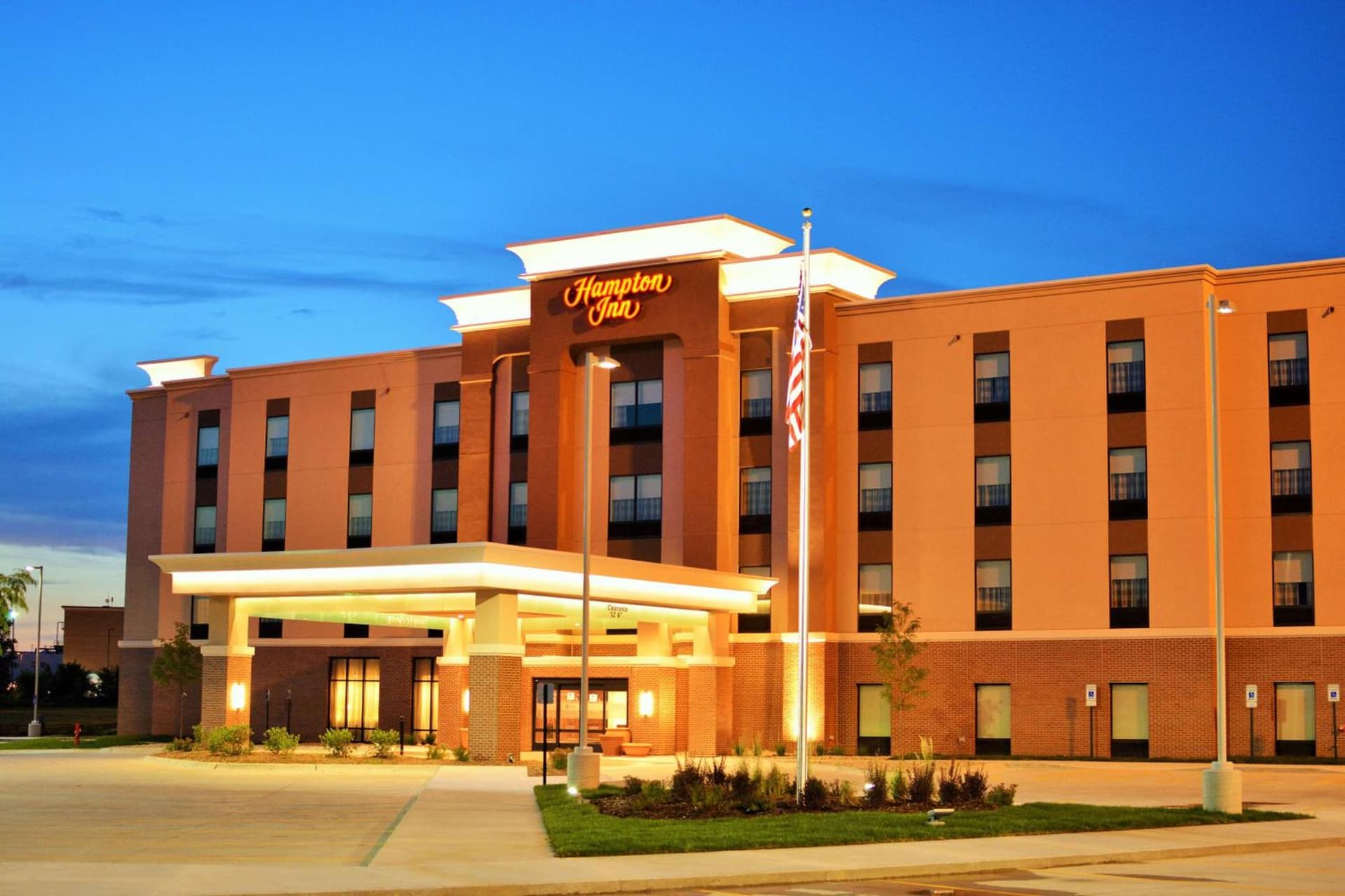 Hampton Inn Lincoln Airport, Ne featured exterior or lobby in Lincoln, NE — similar hotel