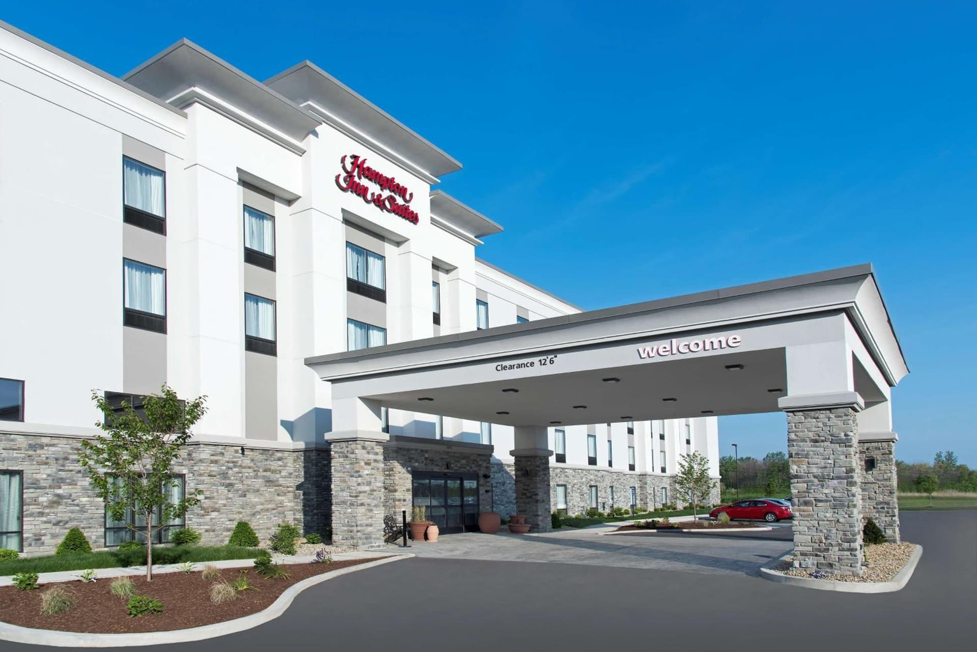 Hampton Inn and Suites Michigan City interior in Michigan City, IN — gallery photo 2