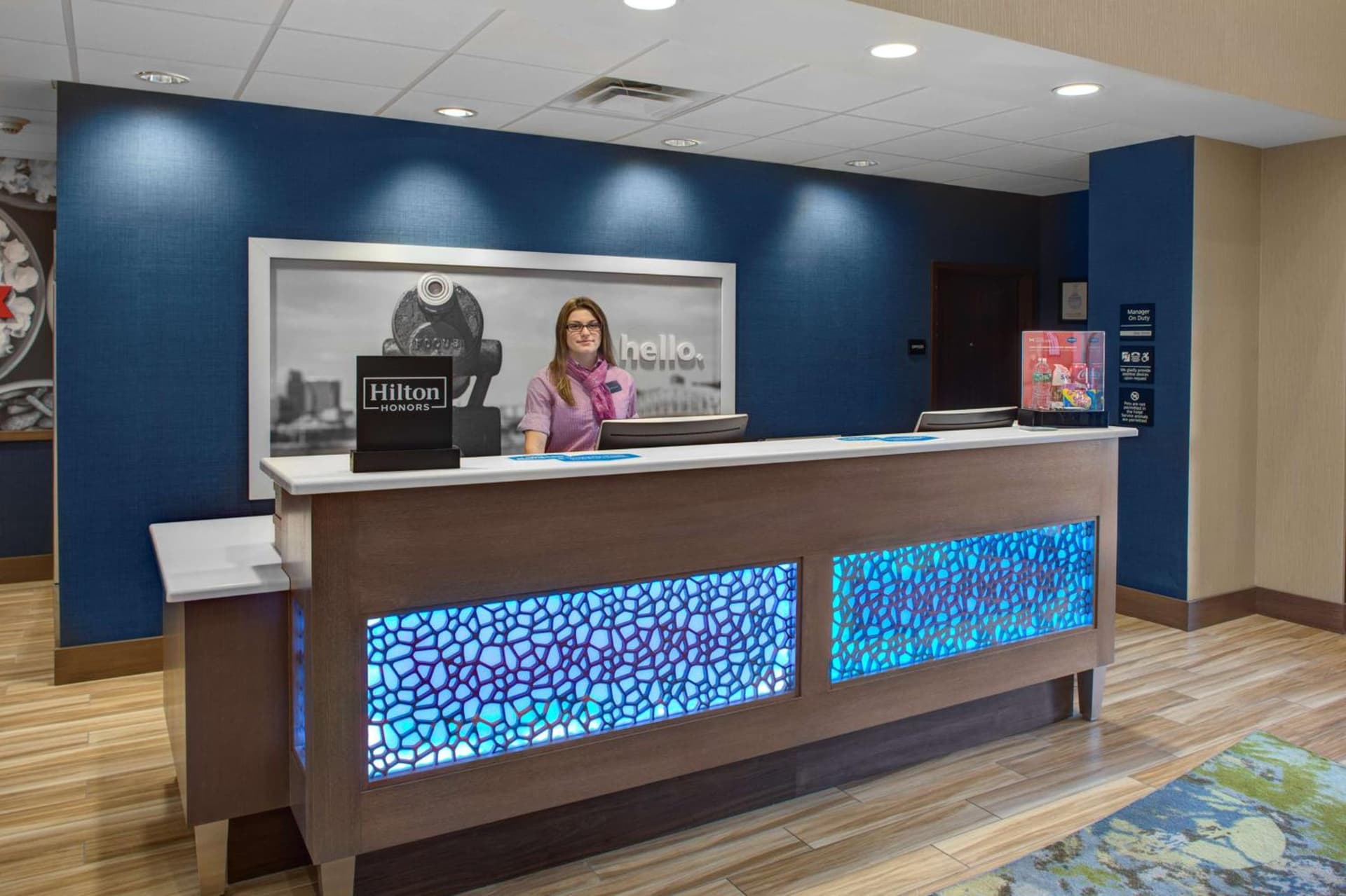 Hampton Inn & Suites Syracuse North Airport Area property views in North Syracuse, NY — gallery photo 3