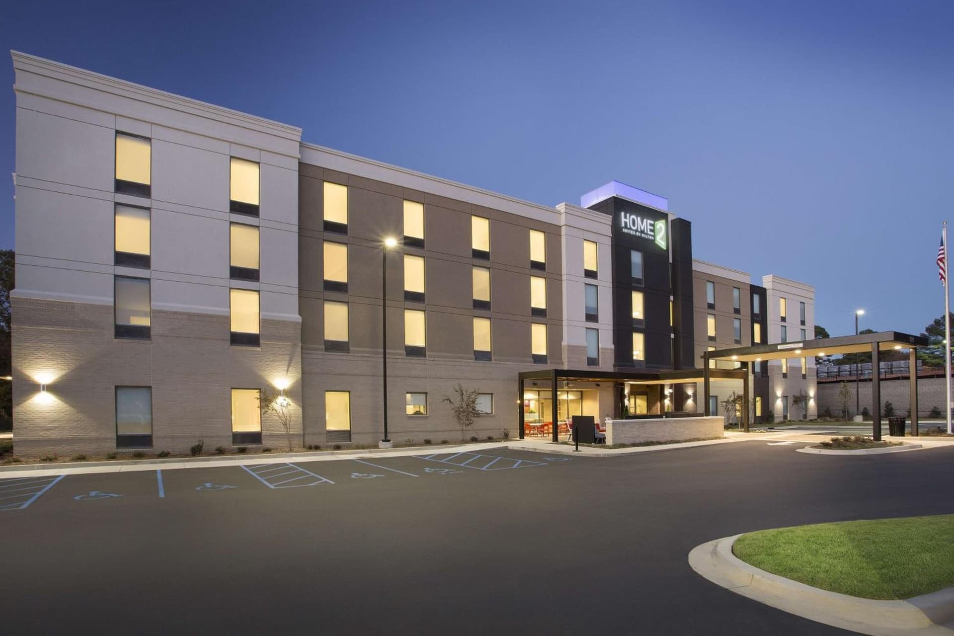 Home2 Suites By Hilton Oxford property views in Oxford, MS — gallery photo 3
