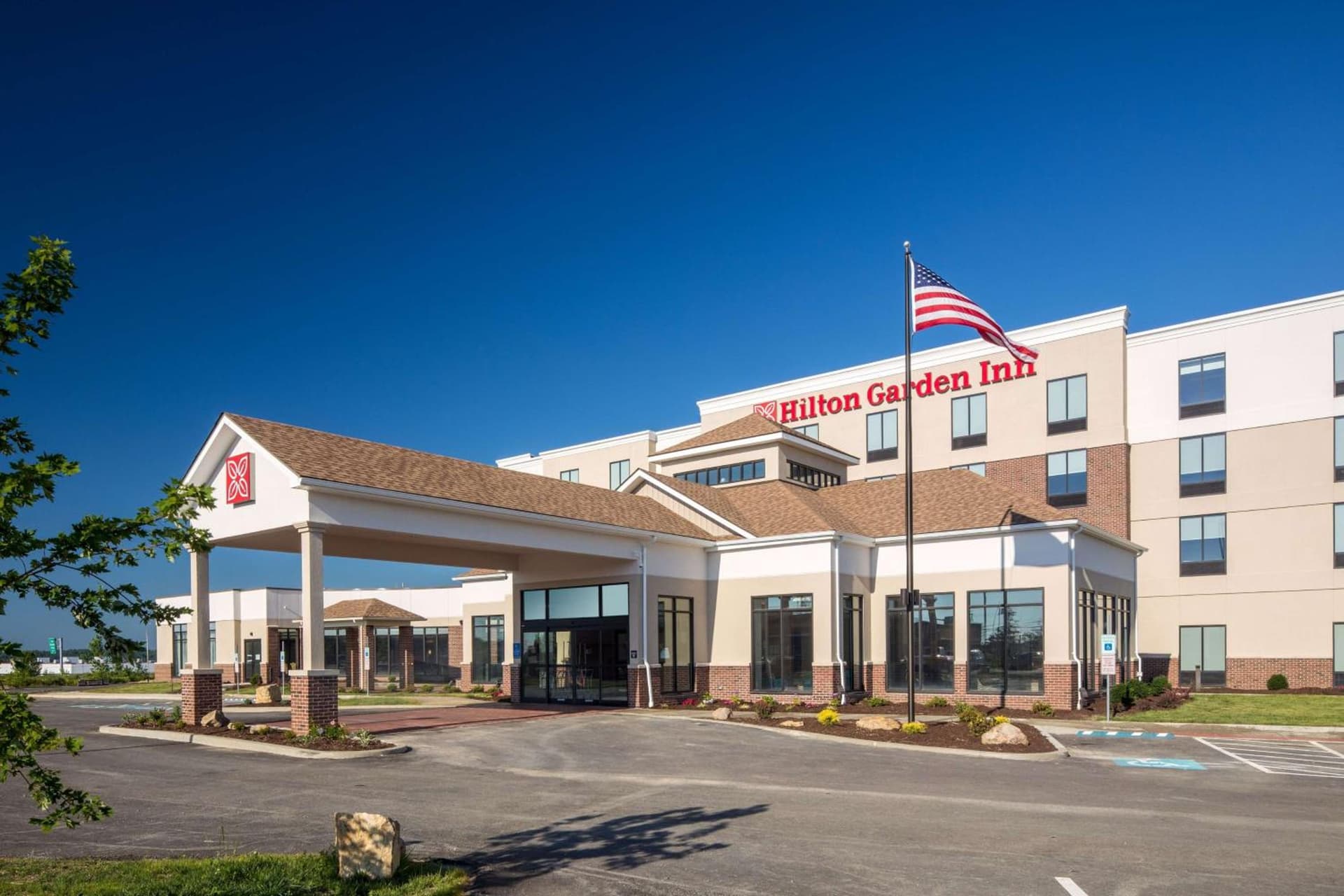 Hilton Garden Inn Pittsburgh Airport featured exterior or lobby in Moon Township, PA — similar hotel