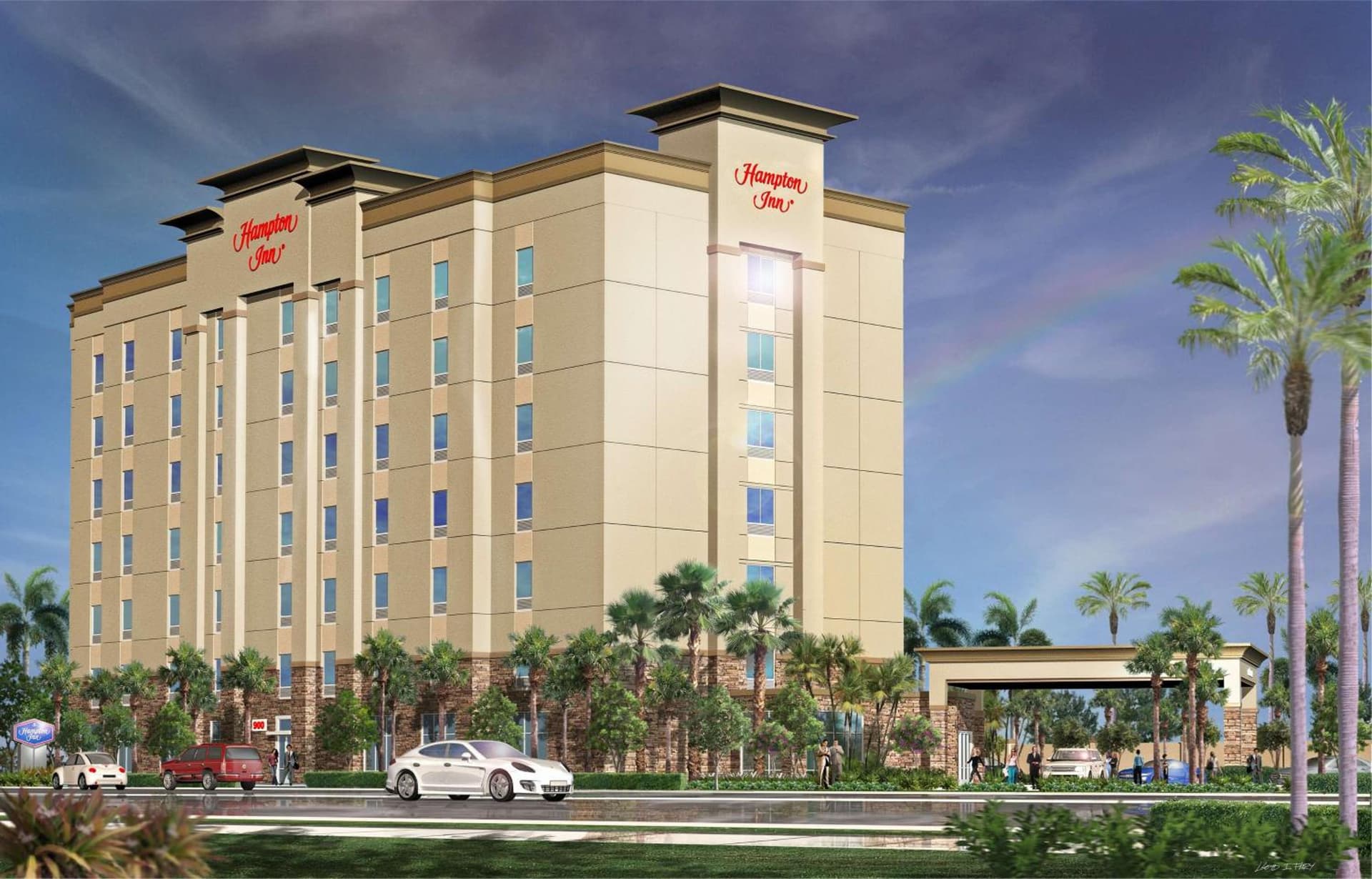 Hampton Inn Fort Lauderdale Pompano Beach property views in Pompano Beach, FL — gallery photo 3