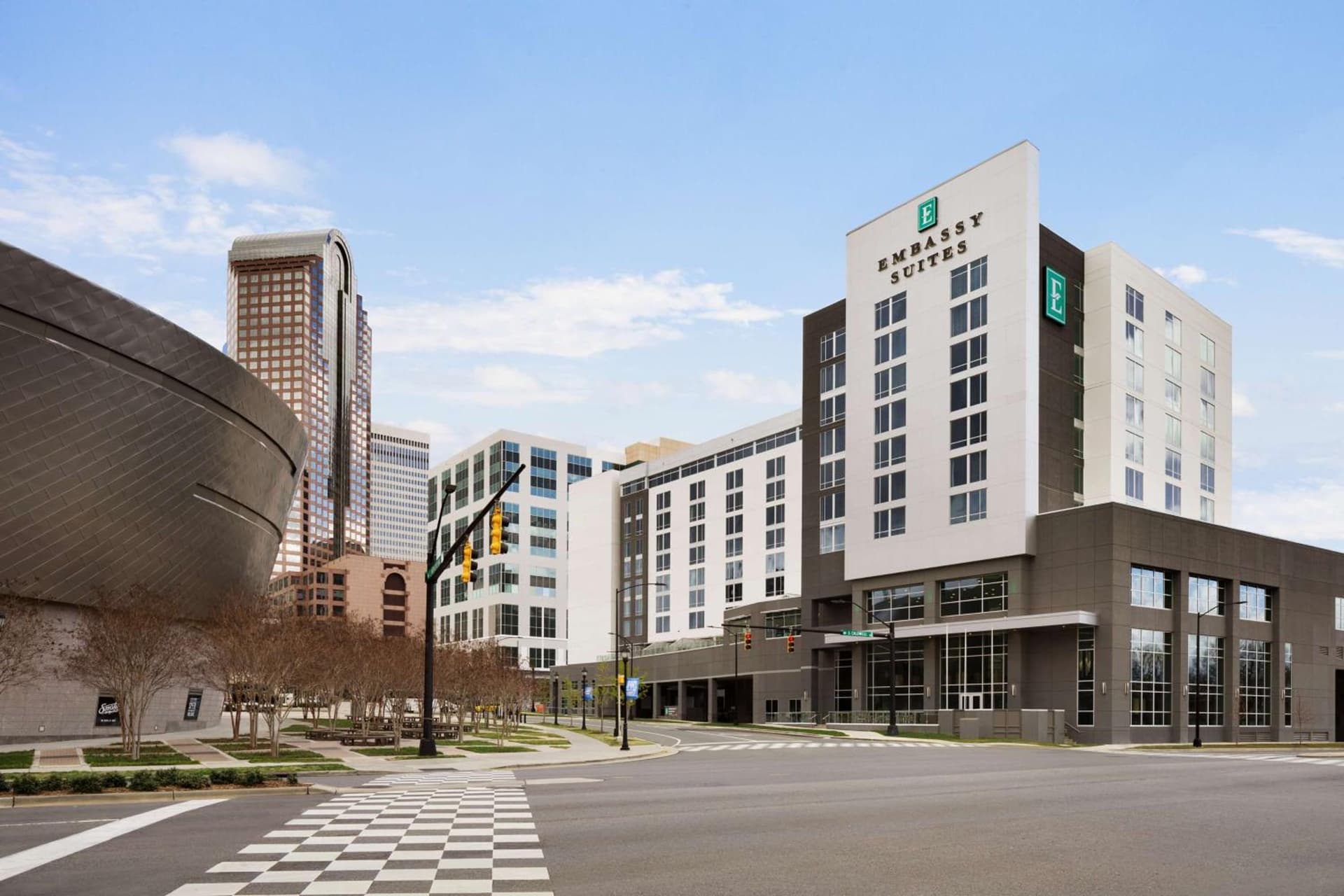 Embassy Suites by Hilton Charlotte Uptown featured exterior or lobby in Charlotte, NC — similar hotel