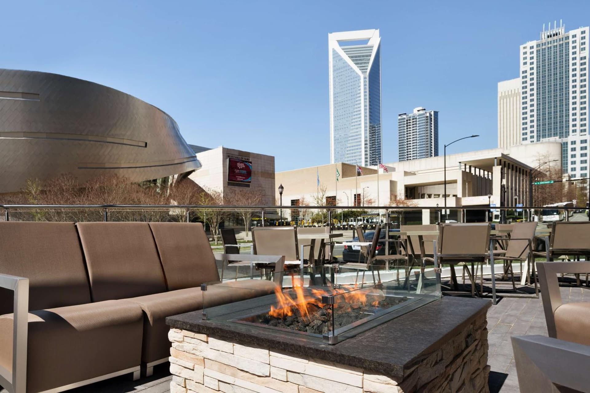 Embassy Suites by Hilton Charlotte Uptown property views in Charlotte, NC — gallery photo 3