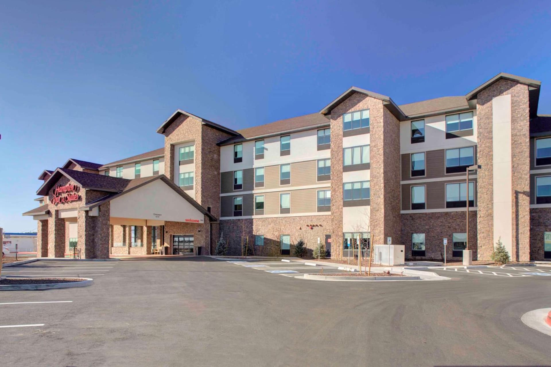 Hampton Inn Suites Flagstaff East featured exterior or lobby in Flagstaff, AZ — similar hotel