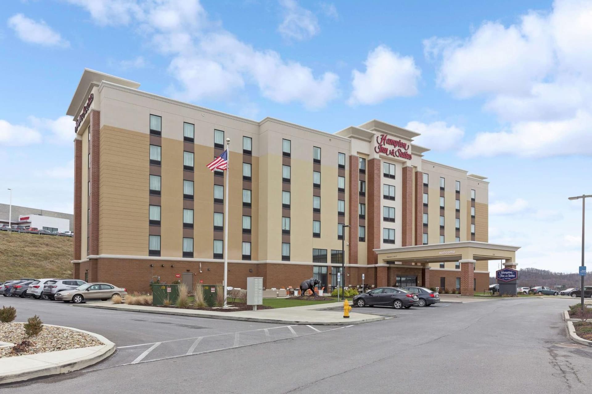 Hampton Inn & Suites Morgantown / University Town Centre featured exterior or lobby in Morgantown, WV — similar hotel