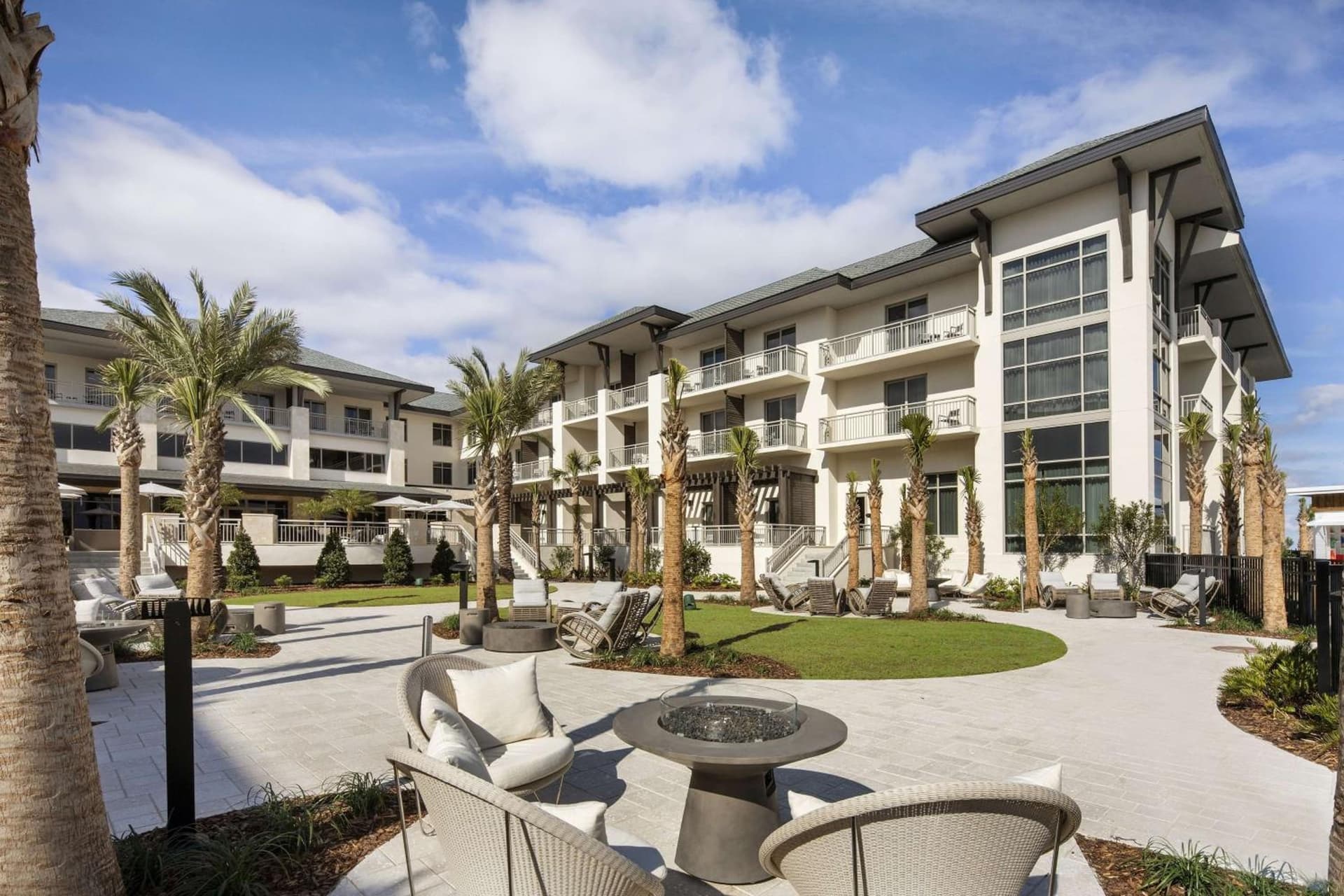 Embassy Suites St Augustine Beach Oceanfront Resort exterior or lobby in Saint Augustine Beach, FL — main listing photo