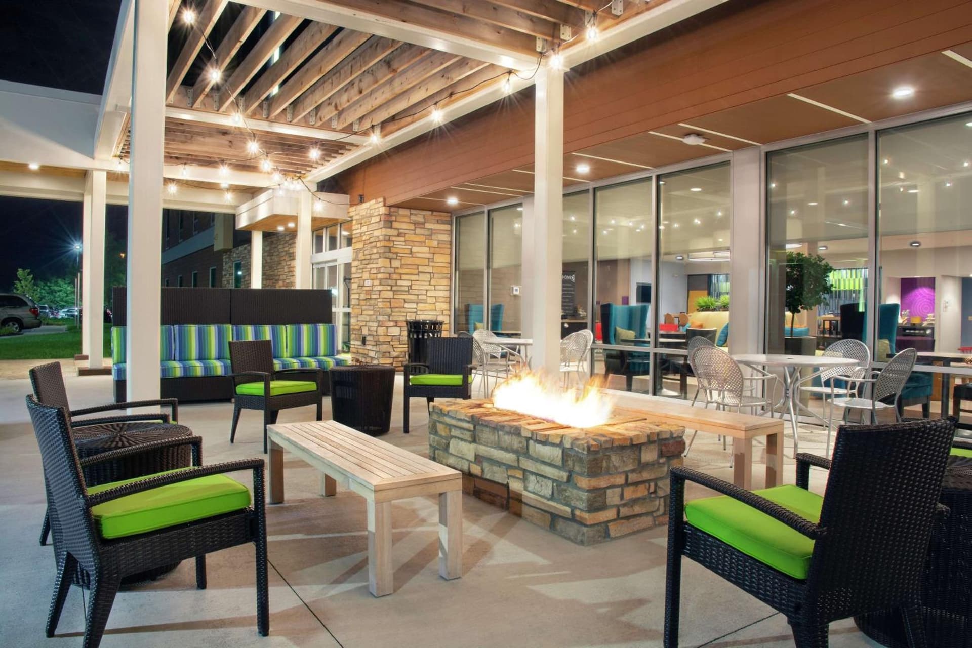 Home2 Suites By Hilton Indianapolis Greenwood property views in Indianapolis, IN — gallery photo 3