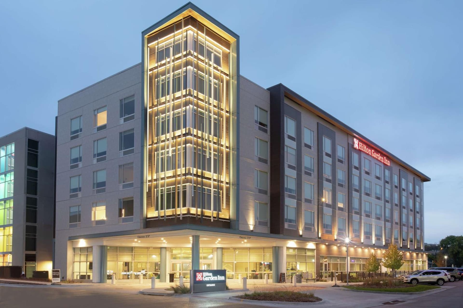 Hilton Garden Inn Omaha Aksarben Village featured exterior or lobby in Omaha, NE — similar hotel