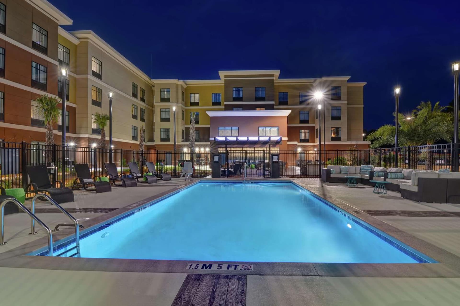 Homewood Suites By Hilton Savannah Airport property views in Savannah, GA — gallery photo 3