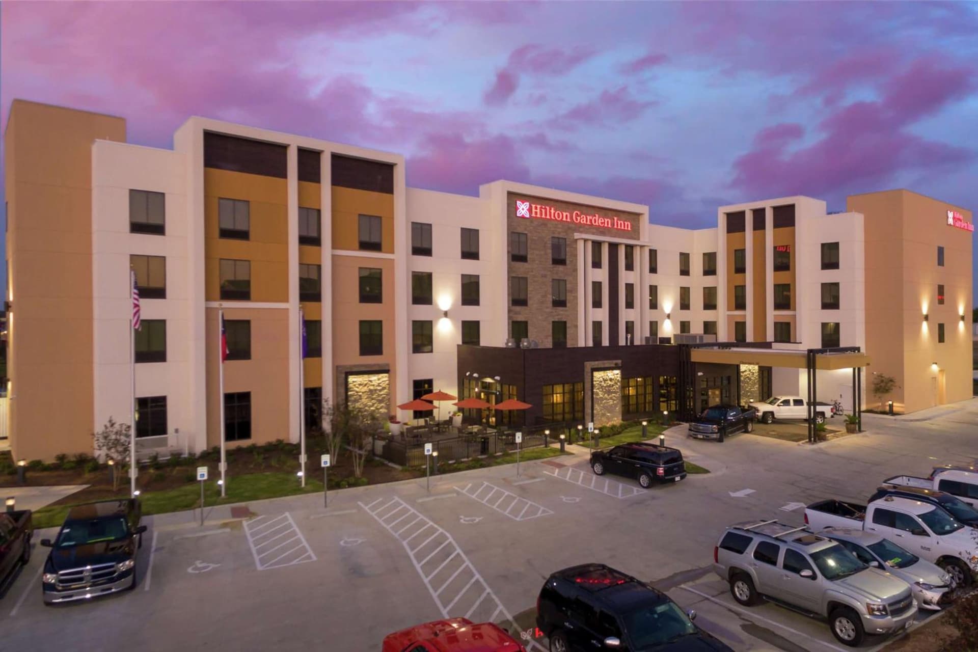 Hilton Garden Inn Waco featured exterior or lobby in Waco, TX — similar hotel