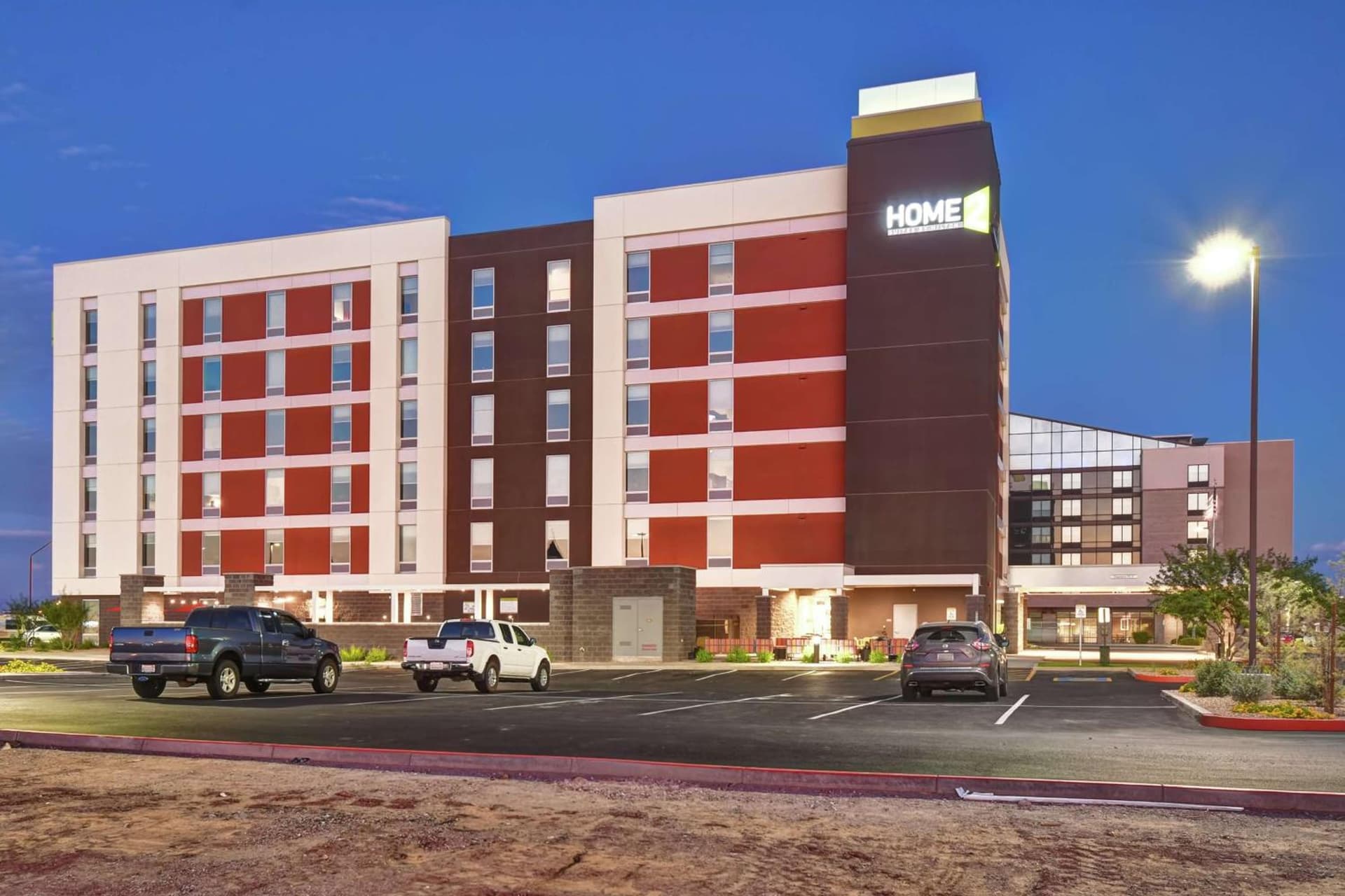 Home2 Suites by Hilton Gilbert featured exterior or lobby in Gilbert, AZ — similar hotel