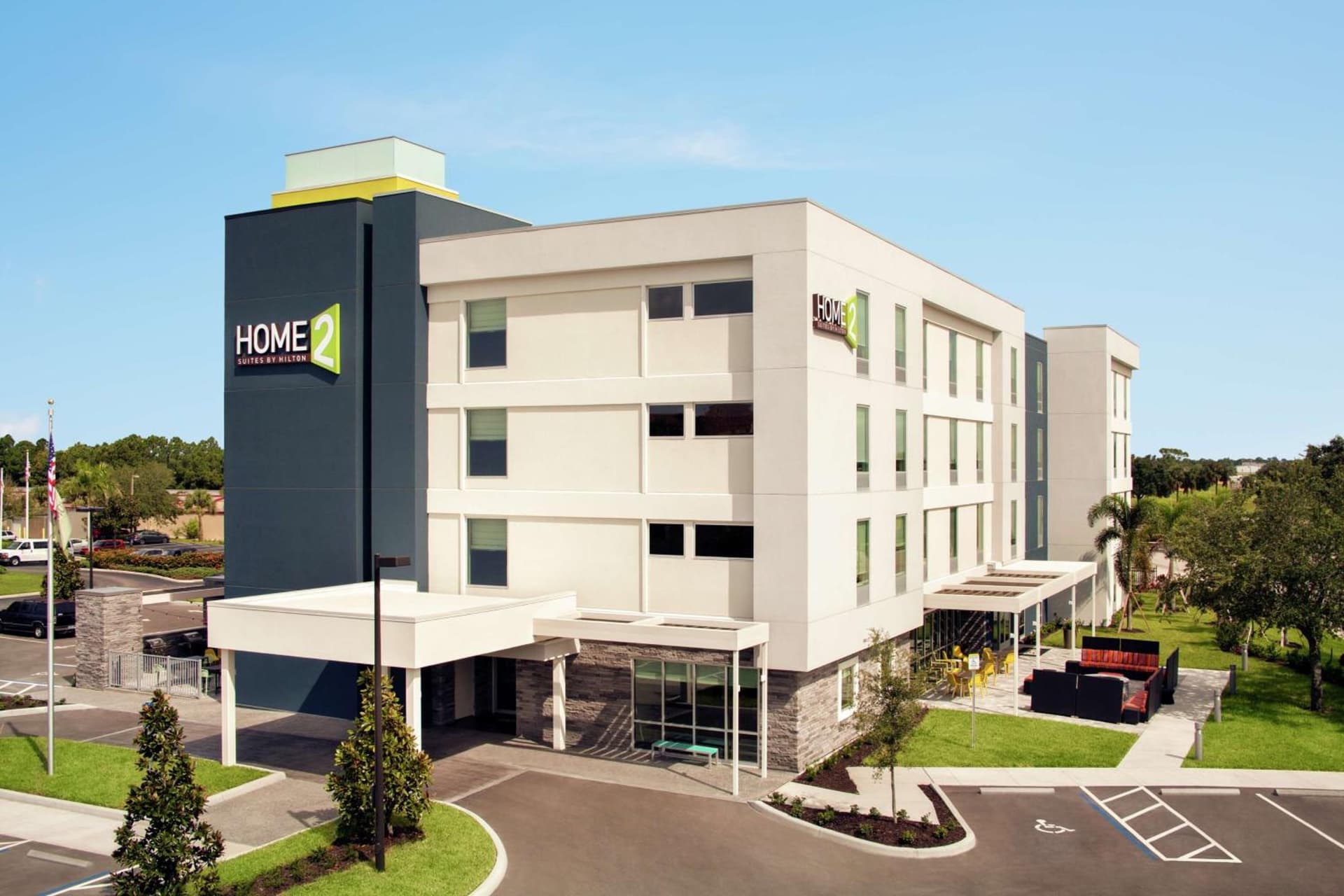 Home2 Suites By Hilton Sarasota Bradenton Airport featured exterior or lobby in Sarasota, FL — similar hotel