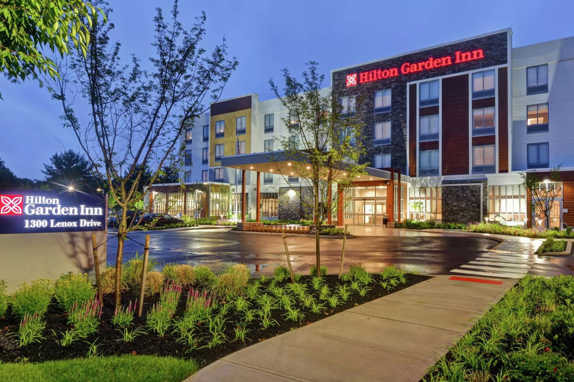 Hilton Garden Inn Princeton Lawrenceville featured exterior or lobby in Lawrenceville, NJ — similar hotel