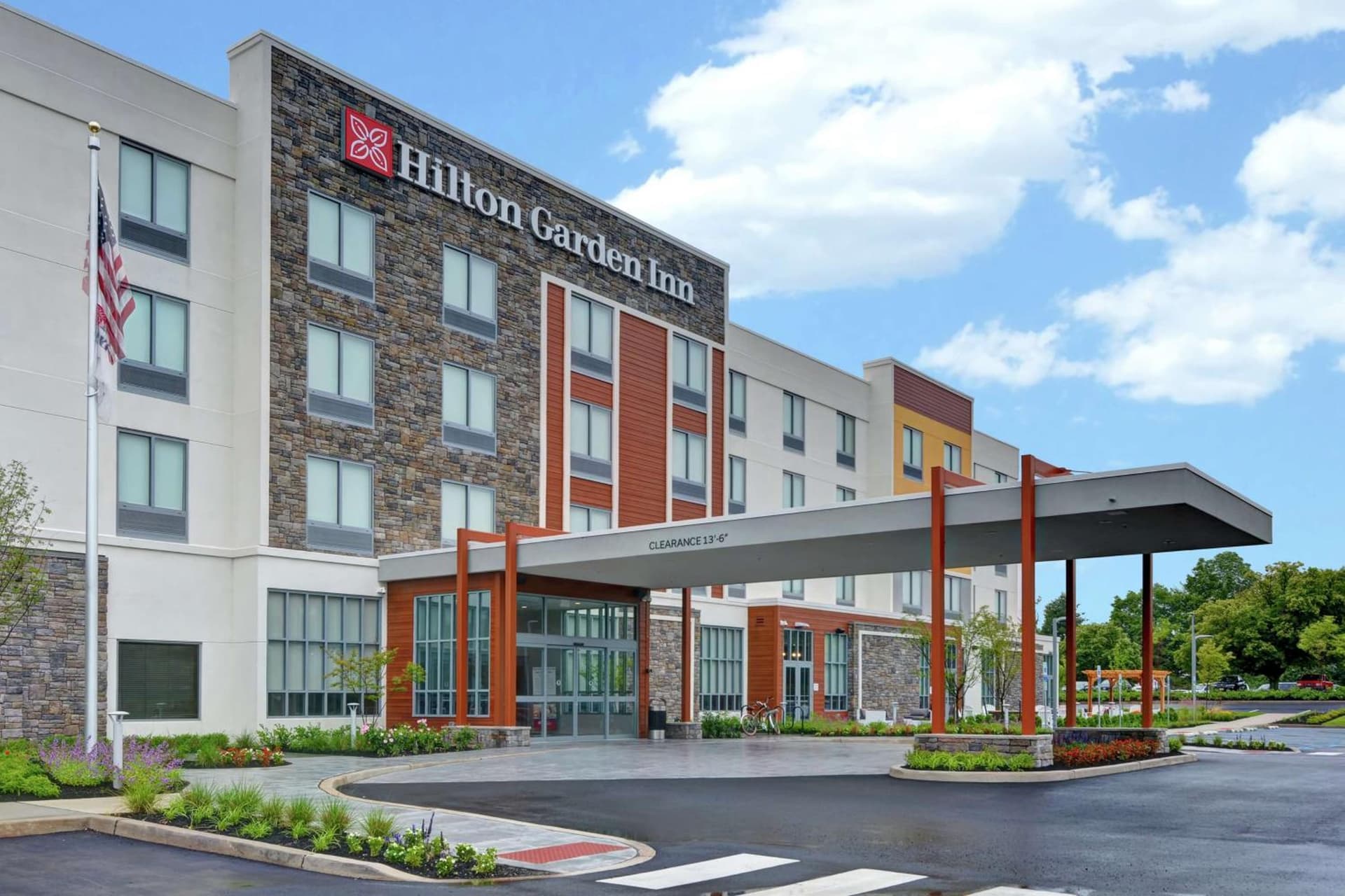Hilton Garden Inn Princeton Lawrenceville property views in Lawrenceville, NJ — gallery photo 3