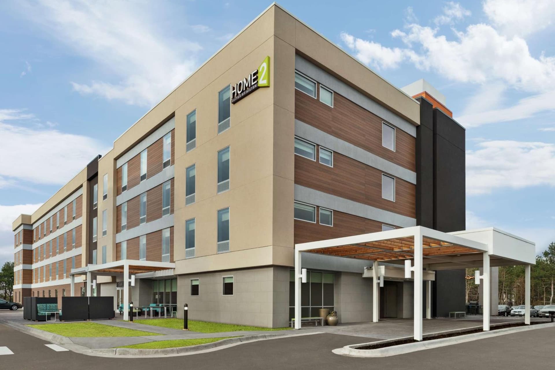 Home2 Suites By Hilton Brooklyn Park Minneapolis featured exterior or lobby in Brooklyn Park, MN — similar hotel