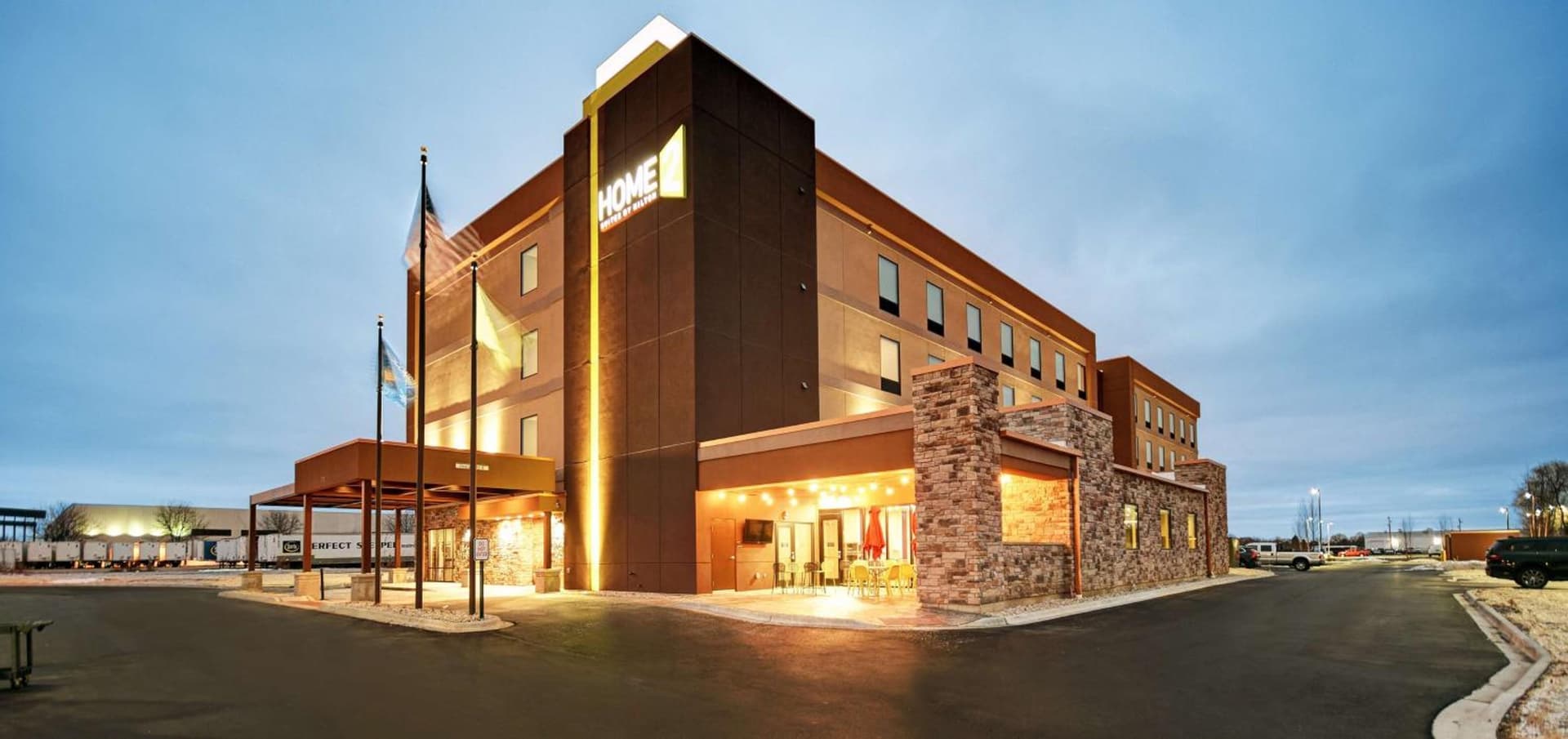 Home2 Suites By Hilton Beloit featured exterior or lobby in Beloit, WI — similar hotel