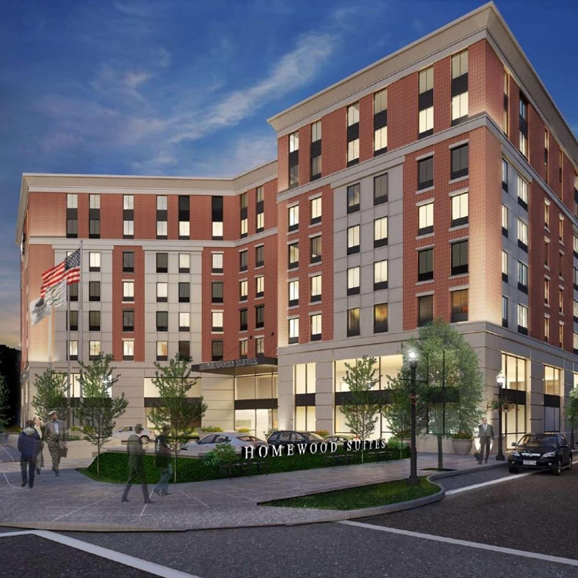 Homewood Suites by Hilton Providence Downtown property views in Providence, RI — gallery photo 3