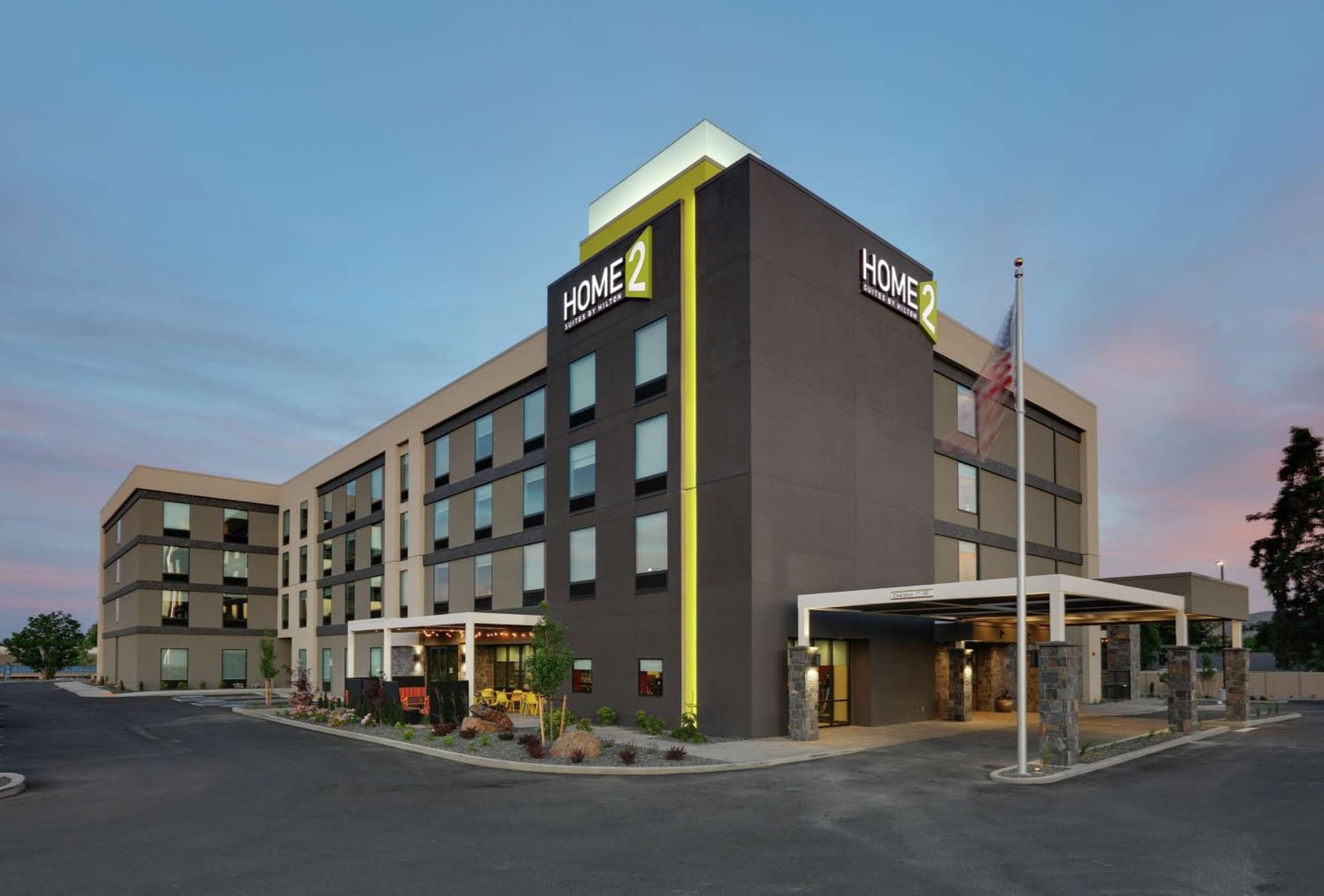 Home2 Suites By Hilton Yakima Airport property views in Yakima, WA — gallery photo 3