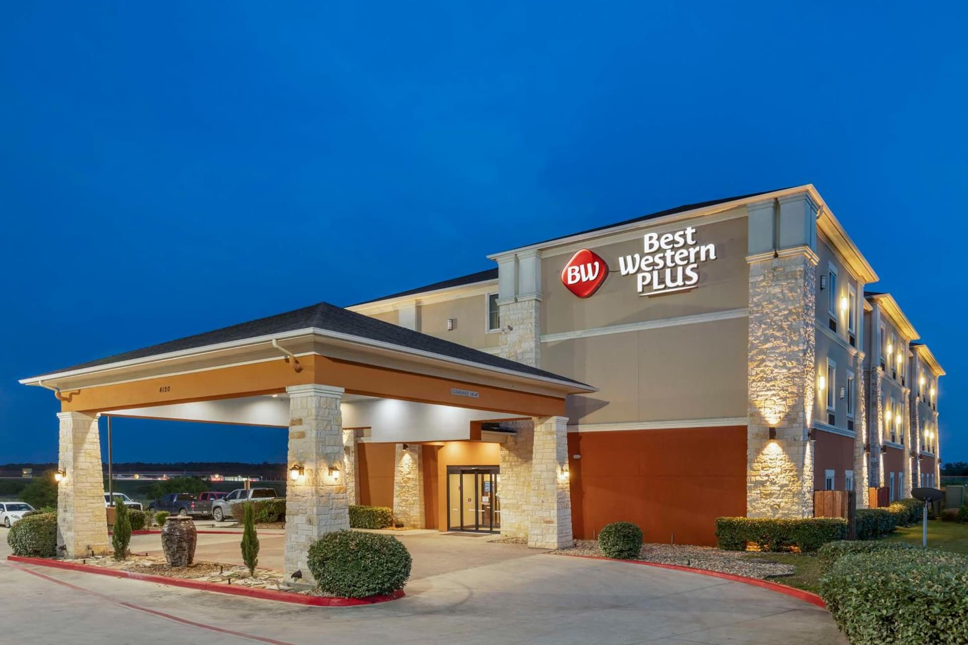 Best Western Plus Longhorn Inn & Suites featured exterior or lobby in Luling, TX — similar hotel