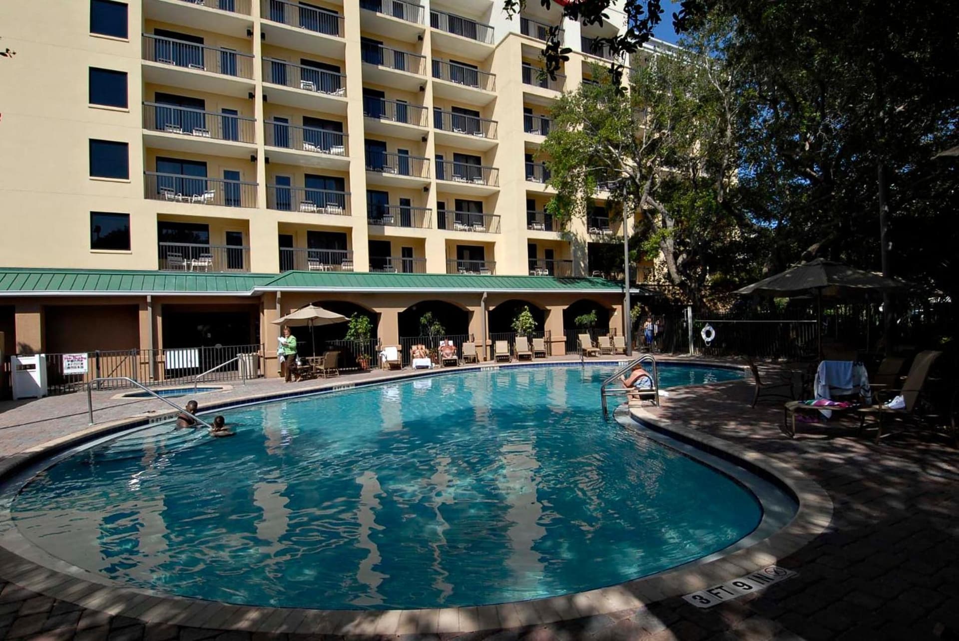 Courtyard by Marriott Cocoa Beach Cape Canaveral property views in Cocoa Beach, FL — gallery photo 3