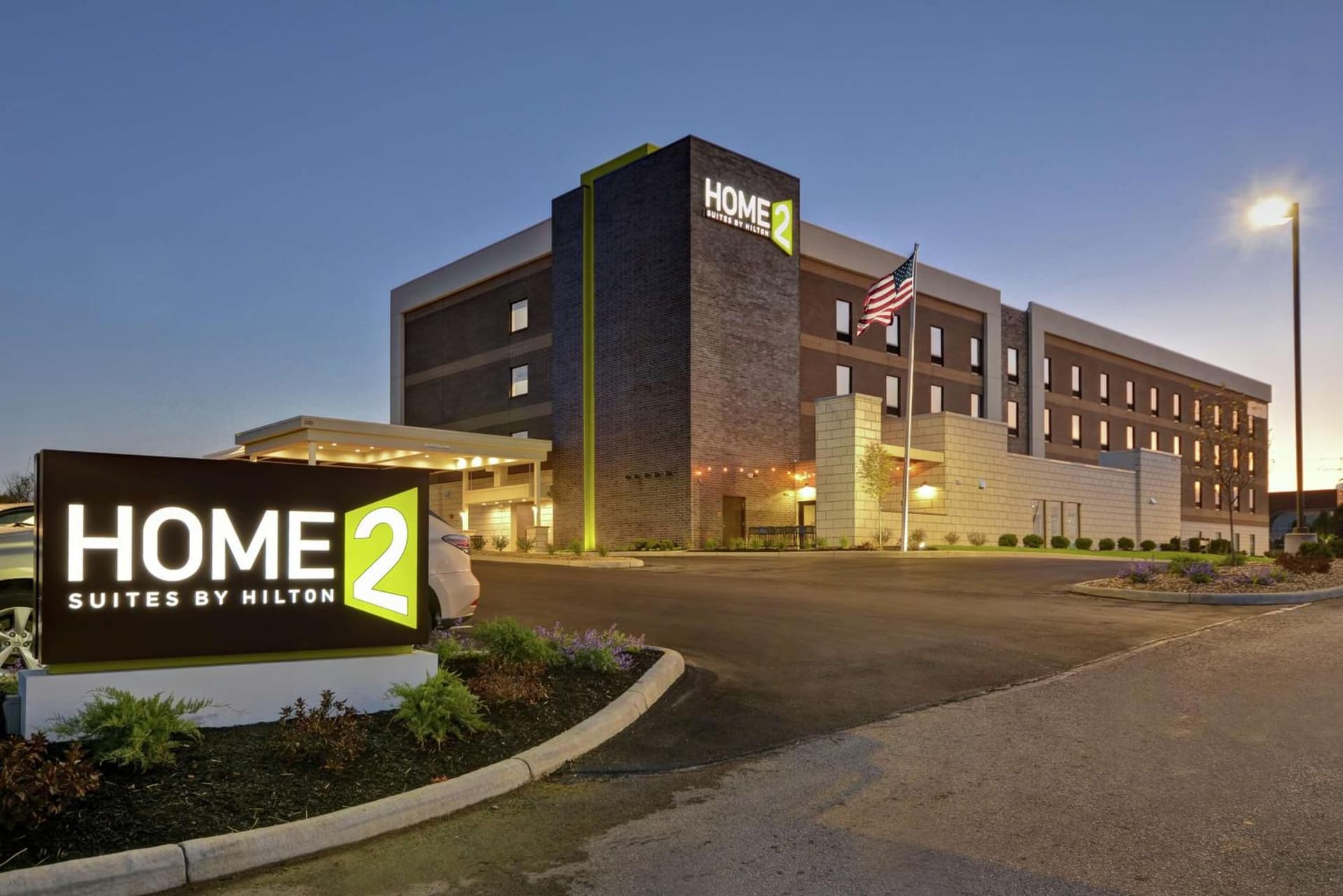 Home2 Suites By Hilton Dayton South property views in Miamisburg, OH — gallery photo 3
